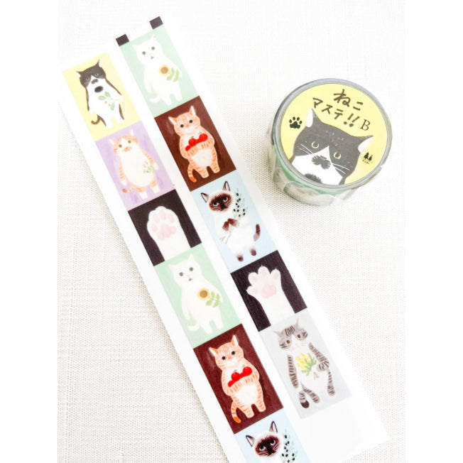 4 Legs Cat Washi Tape FULL ROLL