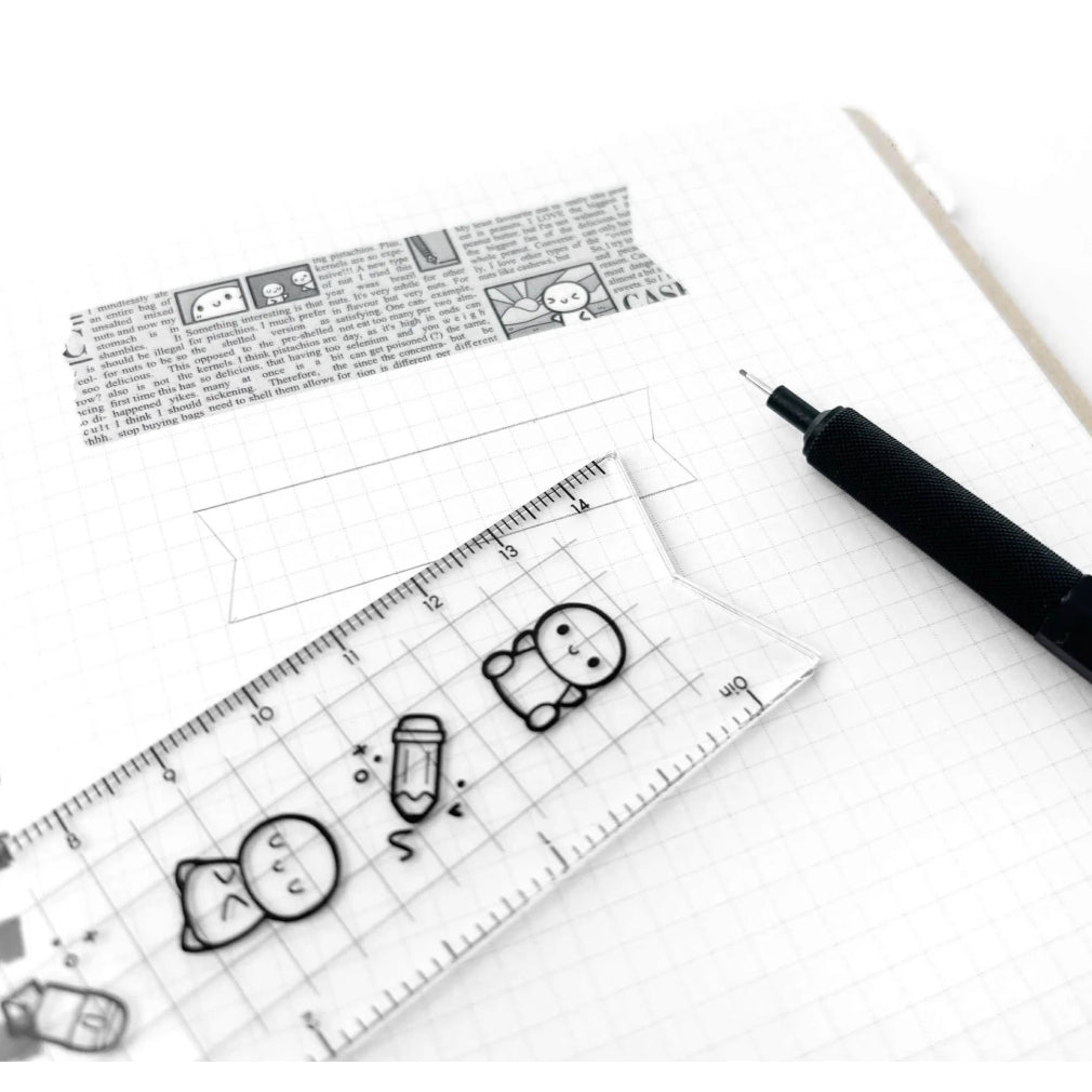 The Coffee Monsterz Co. Acrylic Ruler