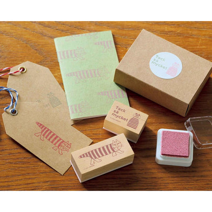 Liza Larson Rubber Stamp with Ink Pads Limited Edition Set