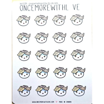 ONCE MORE WITH LOVE Sticker Sheet