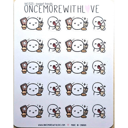 ONCE MORE WITH LOVE Sticker Sheet