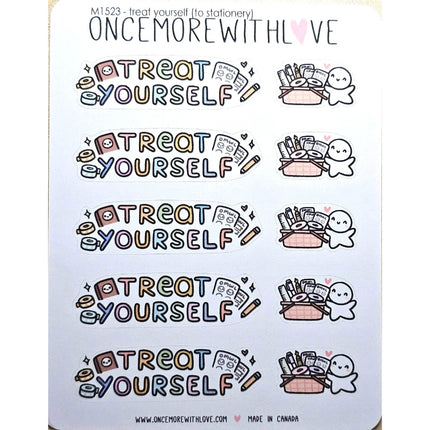ONCE MORE WITH LOVE Sticker Sheet