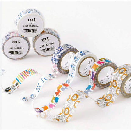 MT x Lisa Larson Washi Tape FULL ROLL