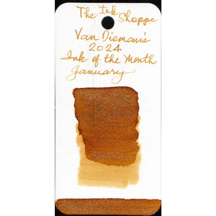 Van Dieman's Monthly Fountain Pen Ink Full Bottle (15mL)