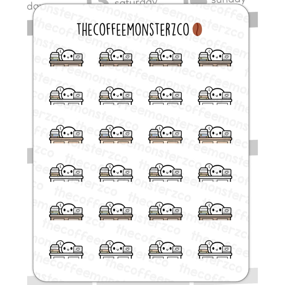 The Coffee Monsterz Co. Emoti Stickers