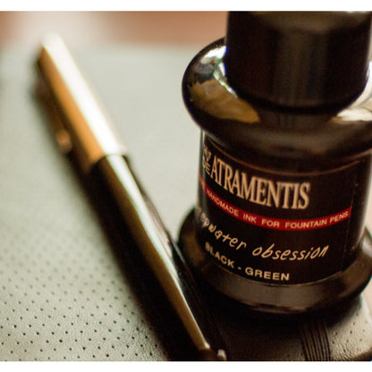 De Atramentis Deepwater Obsession Fountain Pen Ink Sample (3mL)