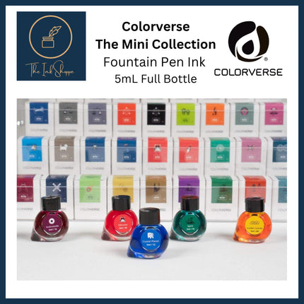 Colorverse The Mini Collection Fountain Pen Ink Bottles (5mL Bottle)