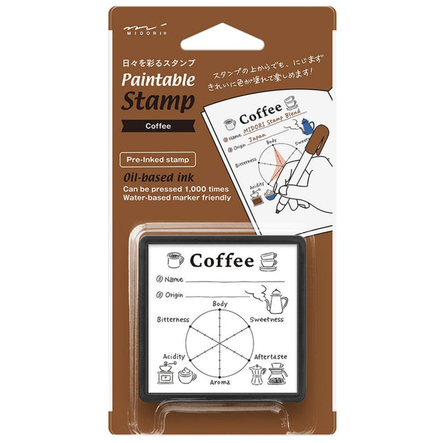 Midori Paintable Pre-Inked Stamp