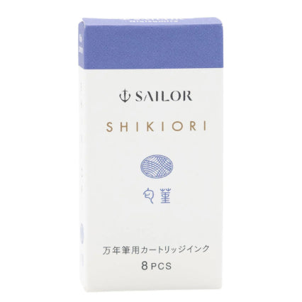 Sailor Shikiori Fountain Pen Ink Cartridge (8 cartridges/1 box)