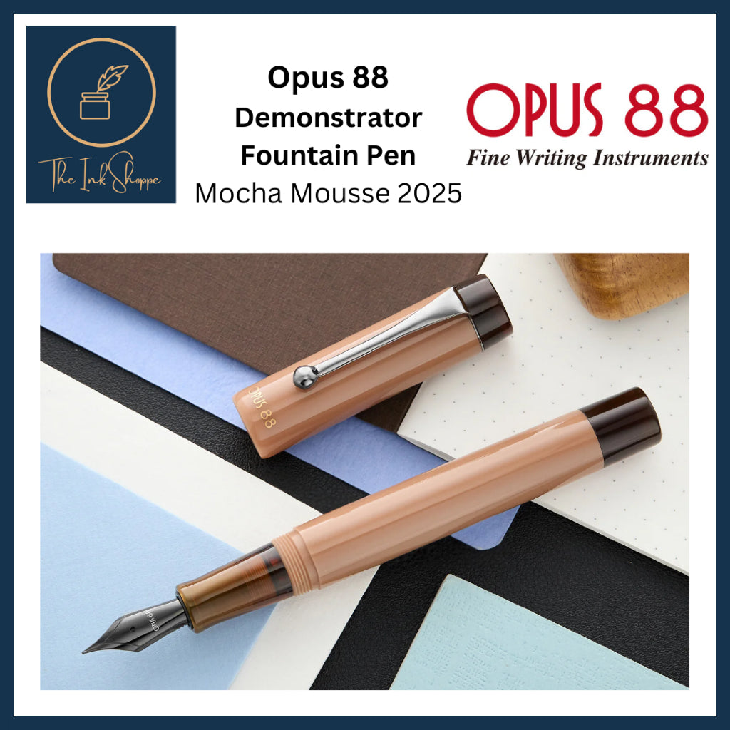 Opus 88 Demonstrator Mocha Mousse 2025 Limited Edition Fountain Pen