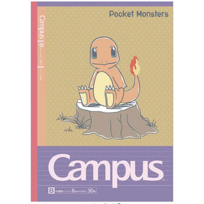 Campus Pokemon B-Ruled Notebook