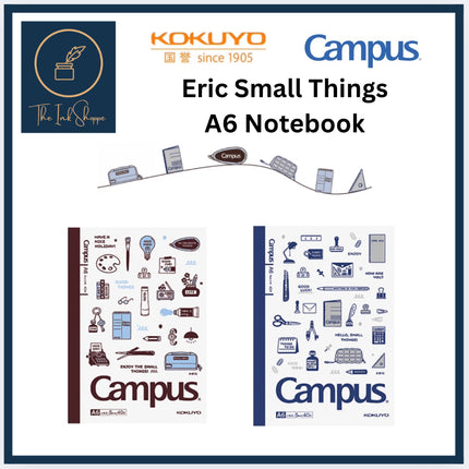 Kokuyo Campus Eric Small Things A6 Notebook