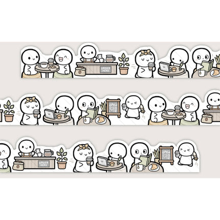 The Coffee Monsterz Co. Washi Tape FULL ROLL
