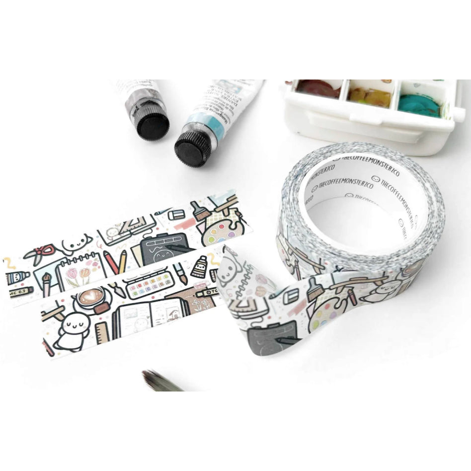 The Coffee Monsterz Co. Washi Tape FULL ROLL