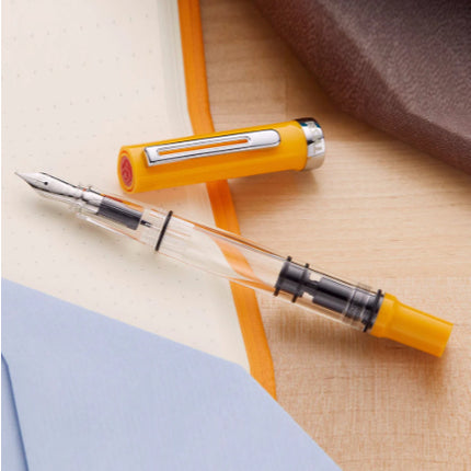 TWSBI ECO-T Saffron Fountain Pen (Medium Nib)