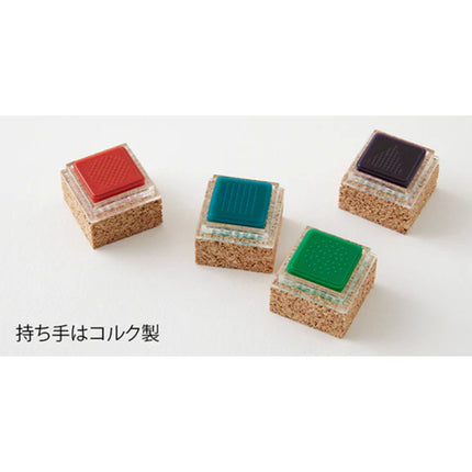Midori Yuru Log Pre-Inked Stamp Set