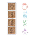 Midori Yuru Log Pre-Inked Stamp Set