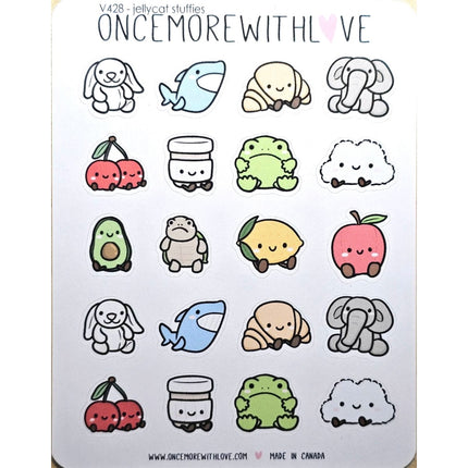 ONCE MORE WITH LOVE Sticker Sheet