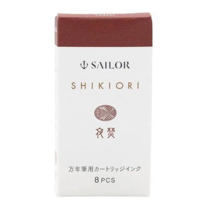 Sailor Shikiori Fountain Pen Ink Cartridge (8 cartridges/1 box)