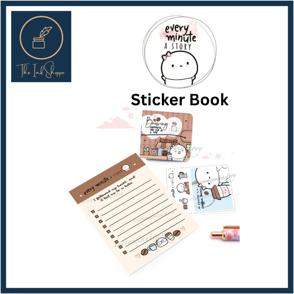 Every Minute A Story Sticker Book