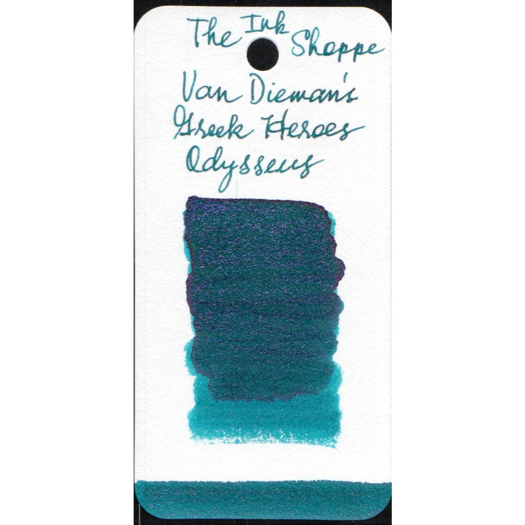 Van Dieman's Greek Heroes Fountain Pen Ink Full Bottle (30mL)