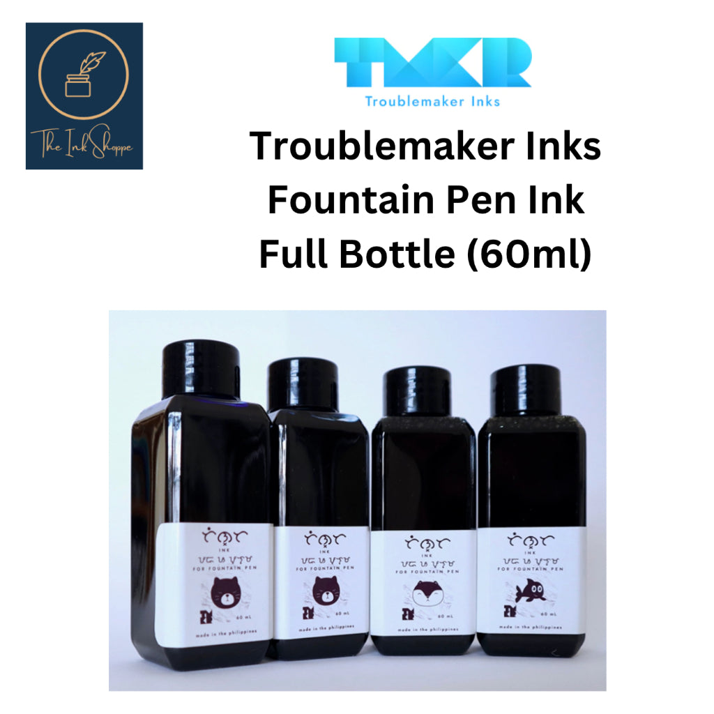 Troublemaker Inks FULL BOTTLE Fountain Pen Ink 60 ml