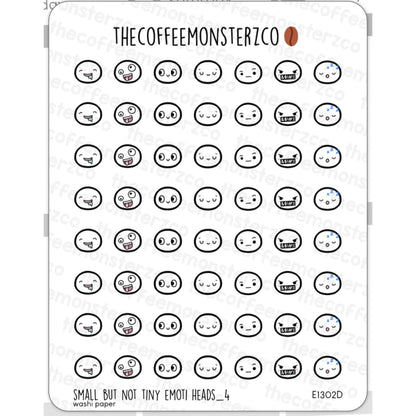 The Coffee Monsterz Co. Emoti Stickers