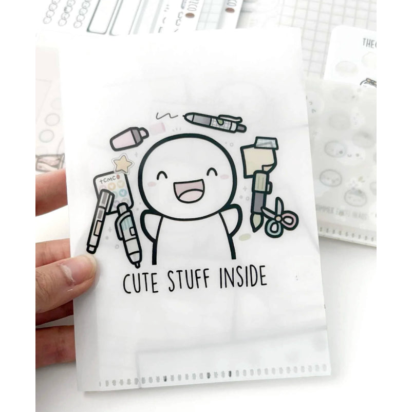 The Coffee Monsterz Co. A5/A6 Plastic File Folder