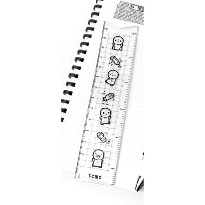 The Coffee Monsterz Co. Acrylic Ruler