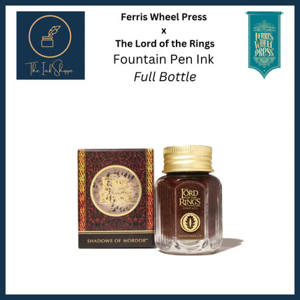 Ferris Wheel Press x The Lord of the Rings Fountain Pen Ink Full Bottle