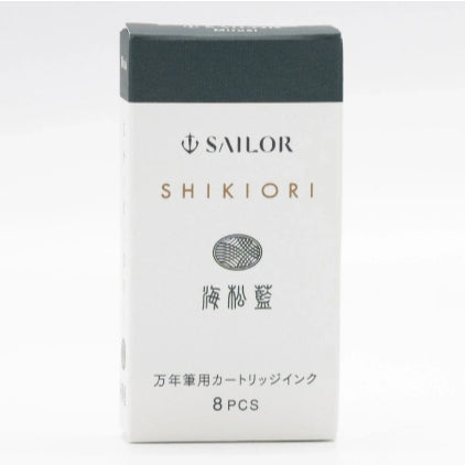 Sailor Shikiori Fountain Pen Ink Cartridge (8 cartridges/1 box)