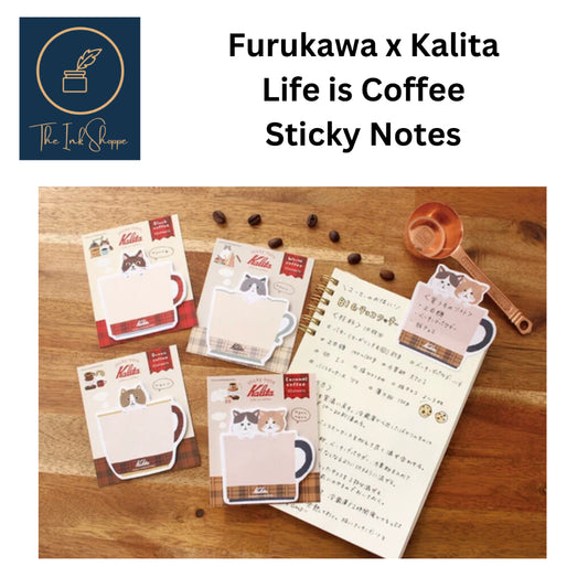 Furukawa Kalita Life is Coffee Sticky Notes