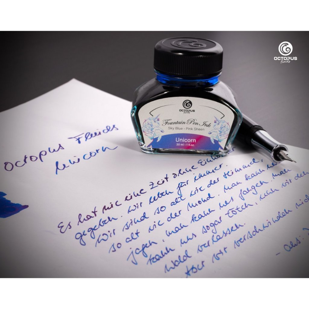 Octopus Fluids Sheen Fountain Pen Ink Bottle (30mL)