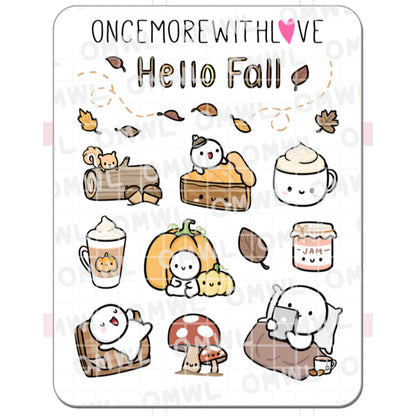 ONCE MORE WITH LOVE Sticker Sheet