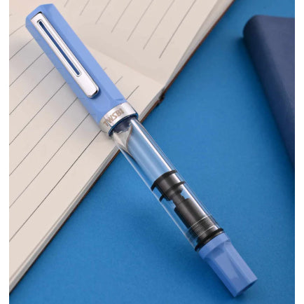 TWSBI ECO Pastel Blue Fountain Pen Fine Nib (F)