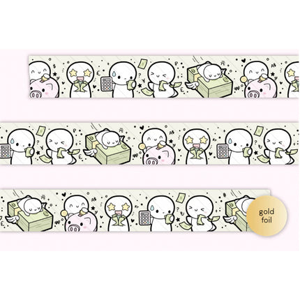 The Coffee Monsterz Co. Washi Tape FULL ROLL