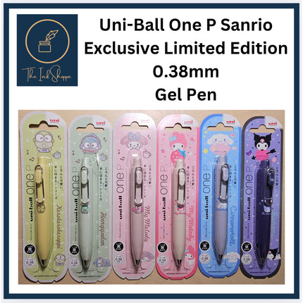 Uni-Ball One P Sanrio Exclusive Limited Edition 0.38 mm Gel Pen