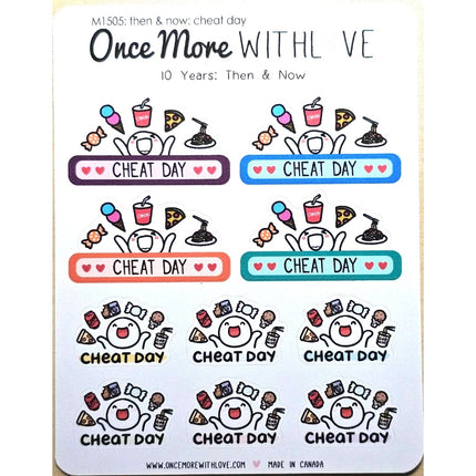 ONCE MORE WITH LOVE Sticker Sheet
