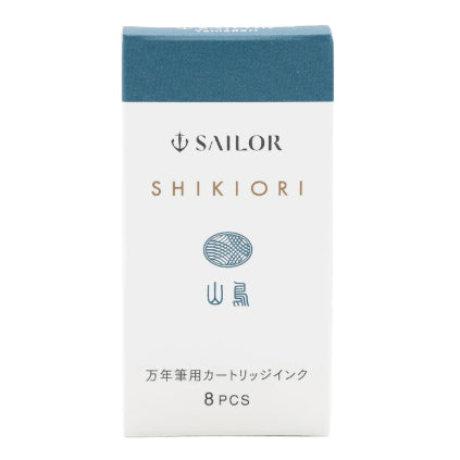 Sailor Shikiori Fountain Pen Ink Cartridge (8 cartridges/1 box)