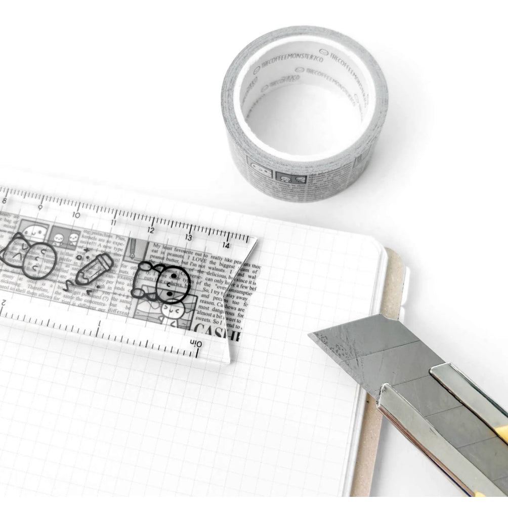 The Coffee Monsterz Co. Acrylic Ruler