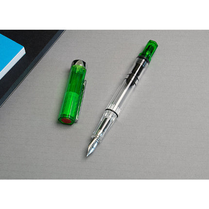 TWSBI ECO Transparent Green Fountain Pen (Fine Nib)