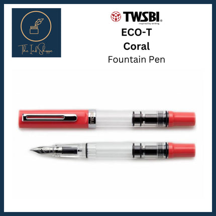 TWSBI ECO-T Coral Limited Edition Fountain Pen