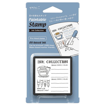 Midori Paintable Pre-Inked Stamp