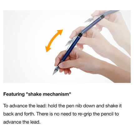 Tombow MONO Graph Mechanical Pencil 0.5 CLEAR Color
