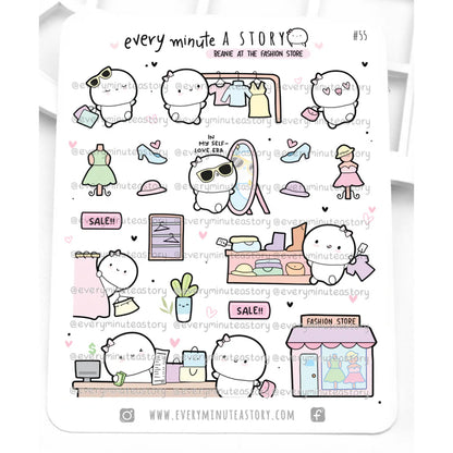 Every Minute A Story Sticker Sheet