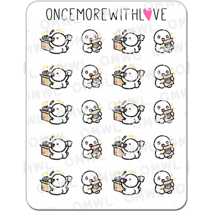 ONCE MORE WITH LOVE Sticker Sheet