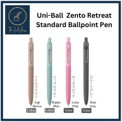 Uni-Ball Zento Retreat Standard 0.38/0.5 Ballpoint Pen