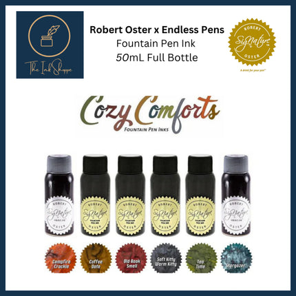Robert Oster x Endless Pens Collaboration Fountain Pen Ink Full Bottle (50mL)