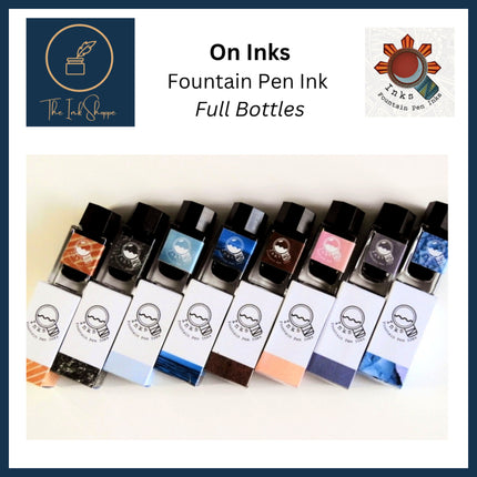 On Inks Fountain Pen Ink Full Bottle