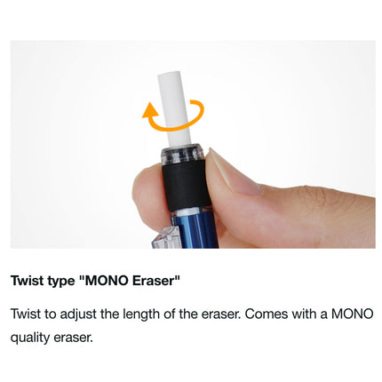 Tombow MONO Graph Mechanical Pencil 0.5 CLEAR Color